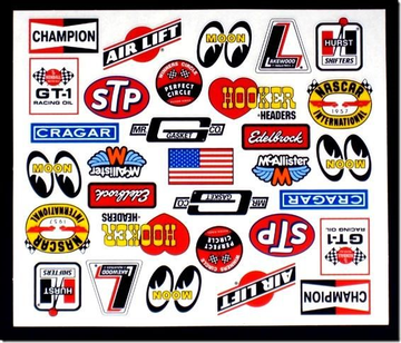 Vintage Racing Decal Set McAllister Racing