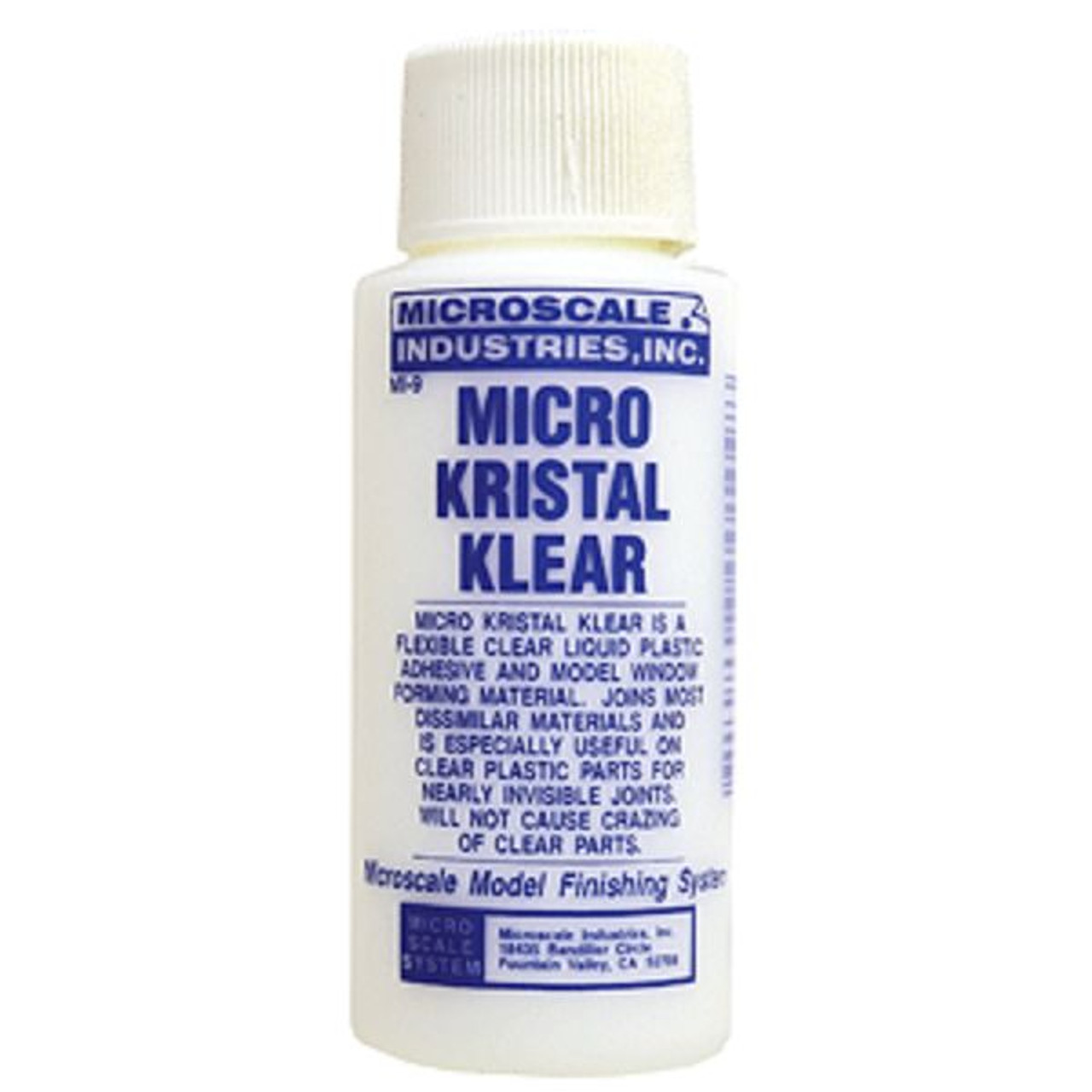 Microscale 9 - Micro Kristal Klear - Clear Plastic Adhesive