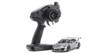 MINI-Z RWD MR-04 Readyset Porsche 911 GT3 RS GT Silver Metallic