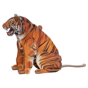 MakeBug D0020 Voices of Nature Siberian Tiger 3D Kraft Paper Puzzle