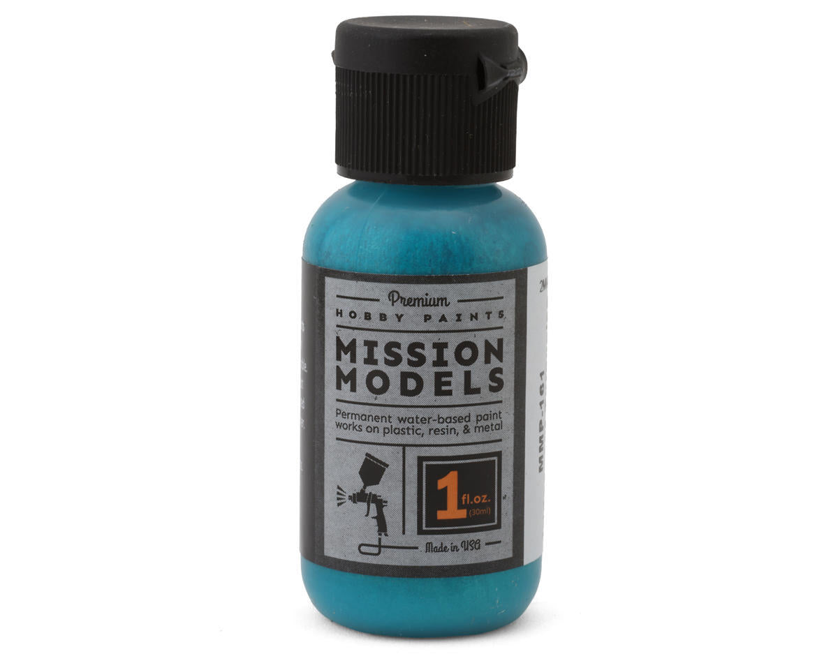 Iridescent Duck Teal Mission Models Acrylic 1oz