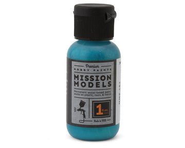 Iridescent Duck Teal Mission Models Acrylic 1oz