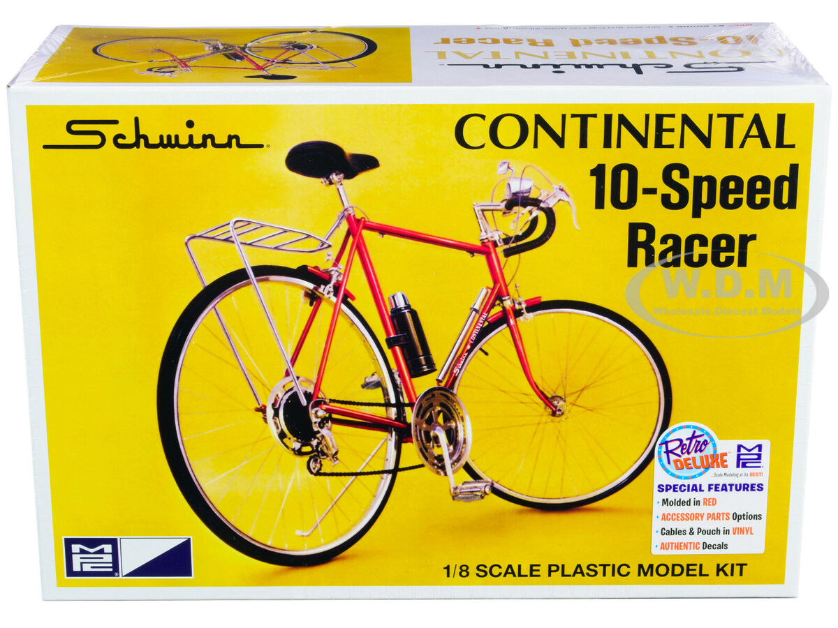 1/8 Schwinn Continental 10-Speed Racer Bicycle Model Kit