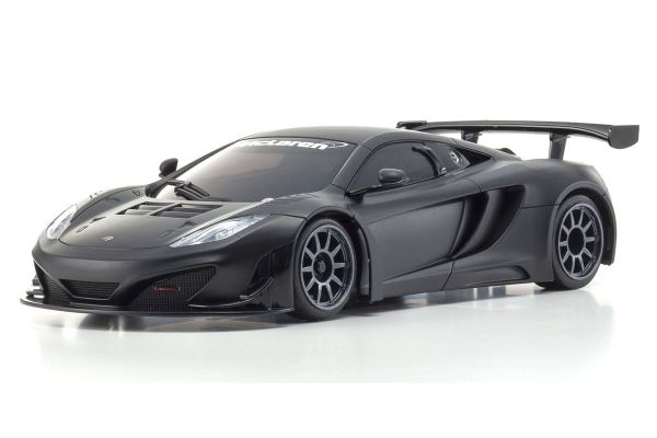 Kyosho MR-03 Mini-Z RWD ReadySet w/McLaren 12C GT3 2013 (Black) & KT-531P 2.4GHz Transmitter