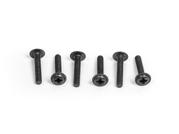 Flanged button head screw 3x16