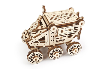 Mars Rover Mechanical Wood Model