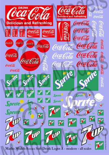 Multi-Scale Modern Soft Drink Logos A