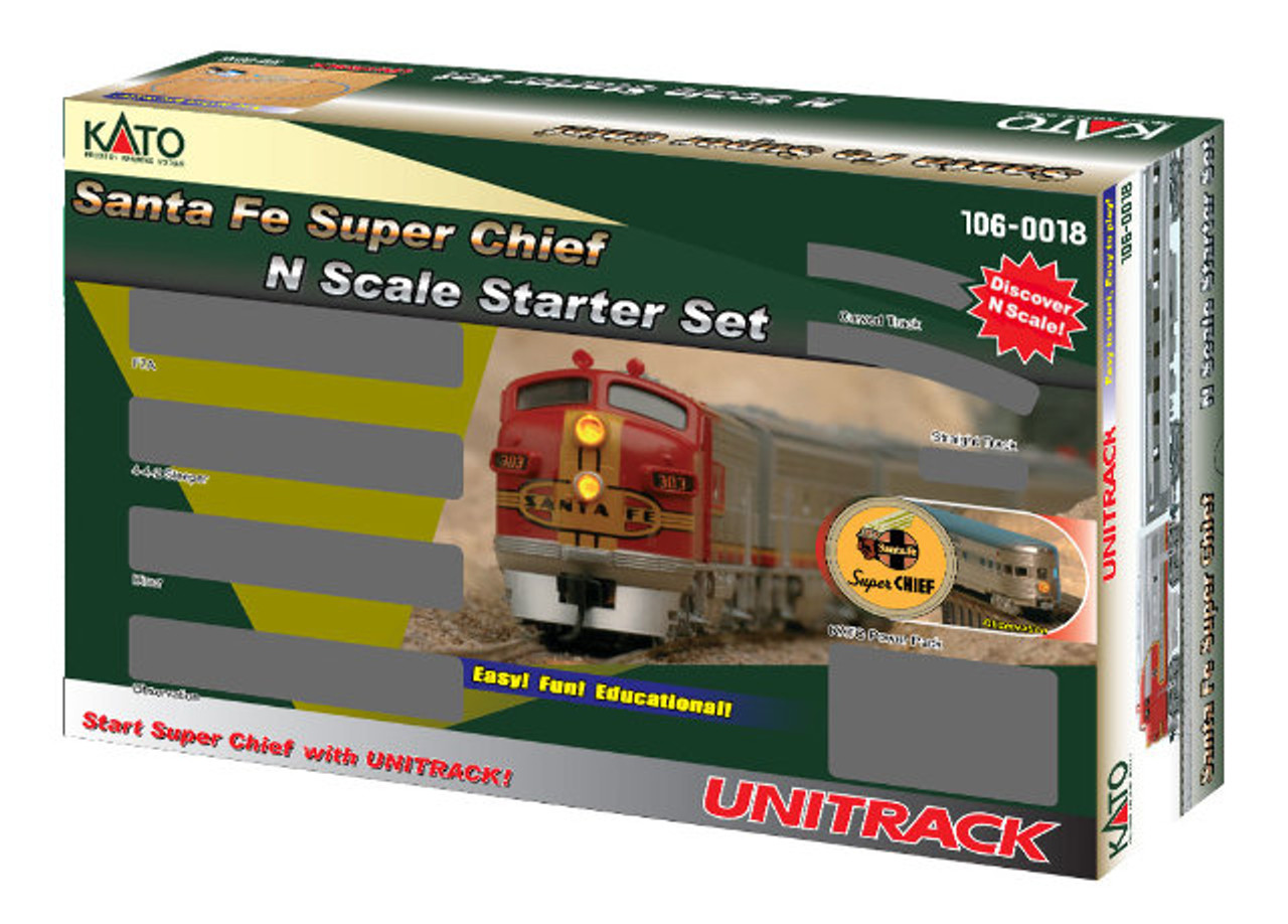 Kato N Super Chief Starter Set, SF