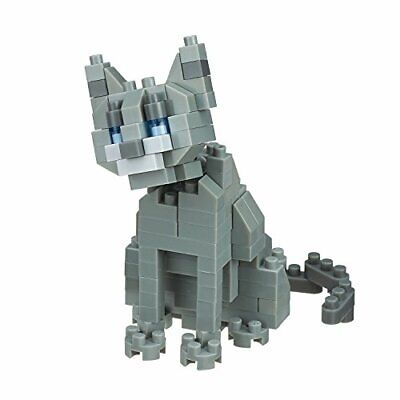 Russian Blue "Cat Breed", Nanoblock Collection Series