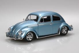 Aoshima Snap Kit No.20CU-SS Volkswagen Beetle Custom (Strato Silver) 1/32 Scale Model Kit