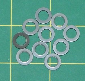 Octura 1/4" (6.375mm) Shaft Thrust Washers(10 pack)