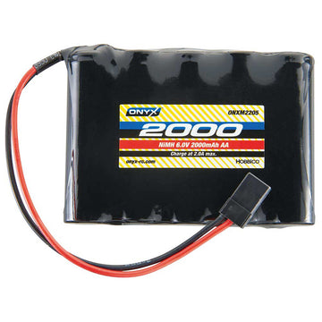 Onyx 6.0V 2000mAh AA NiMH Flat Receiver Battery: Universal Receiver