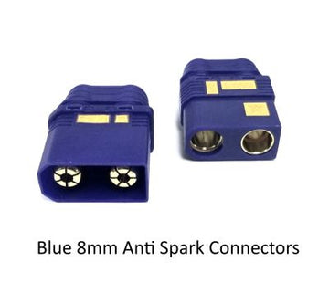OSE 8.0mm Anti Spark Connector : Male & Female Pairs