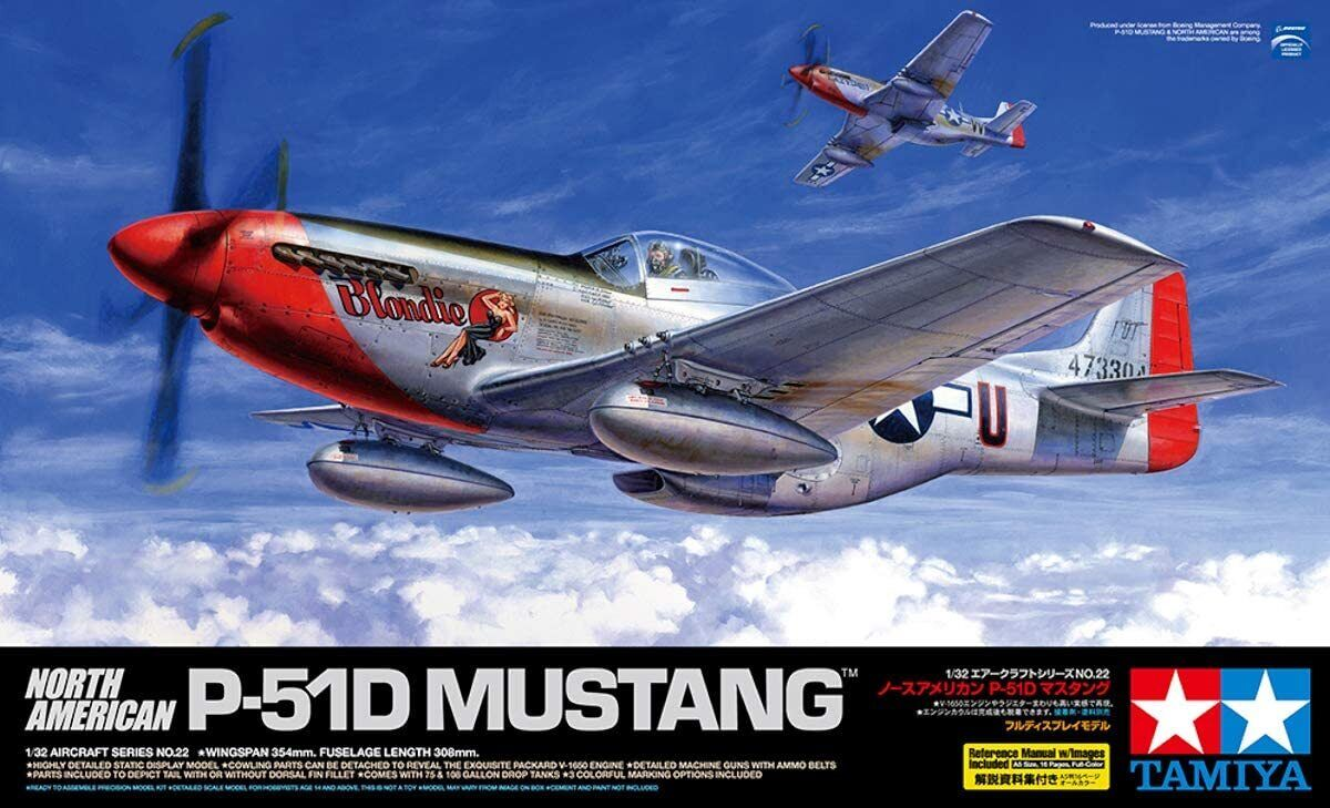 Tamiya 1/32 North American P-51D Mustang