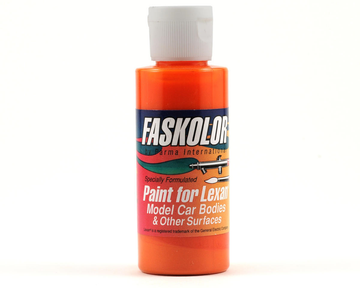 Parma PSE Faskolor Water Based Airbrush Paint (Fasorange) (2oz)