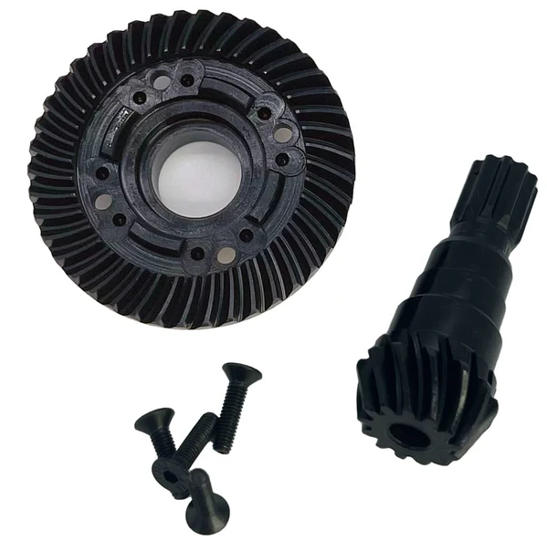 Power Hobby - 42 Tooth / 13 Tooth Steel Helical Diff Ring / Pinion Gear Rear, Traxxas X-Maxx