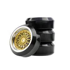 Powerhobby Mounted 1/10 Drift Car Tires (4) 6mm Offset