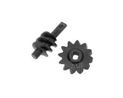 Power Hobby Steel Overdrive Gears Diff Worm Set 2T/12T, Overdrive33%,