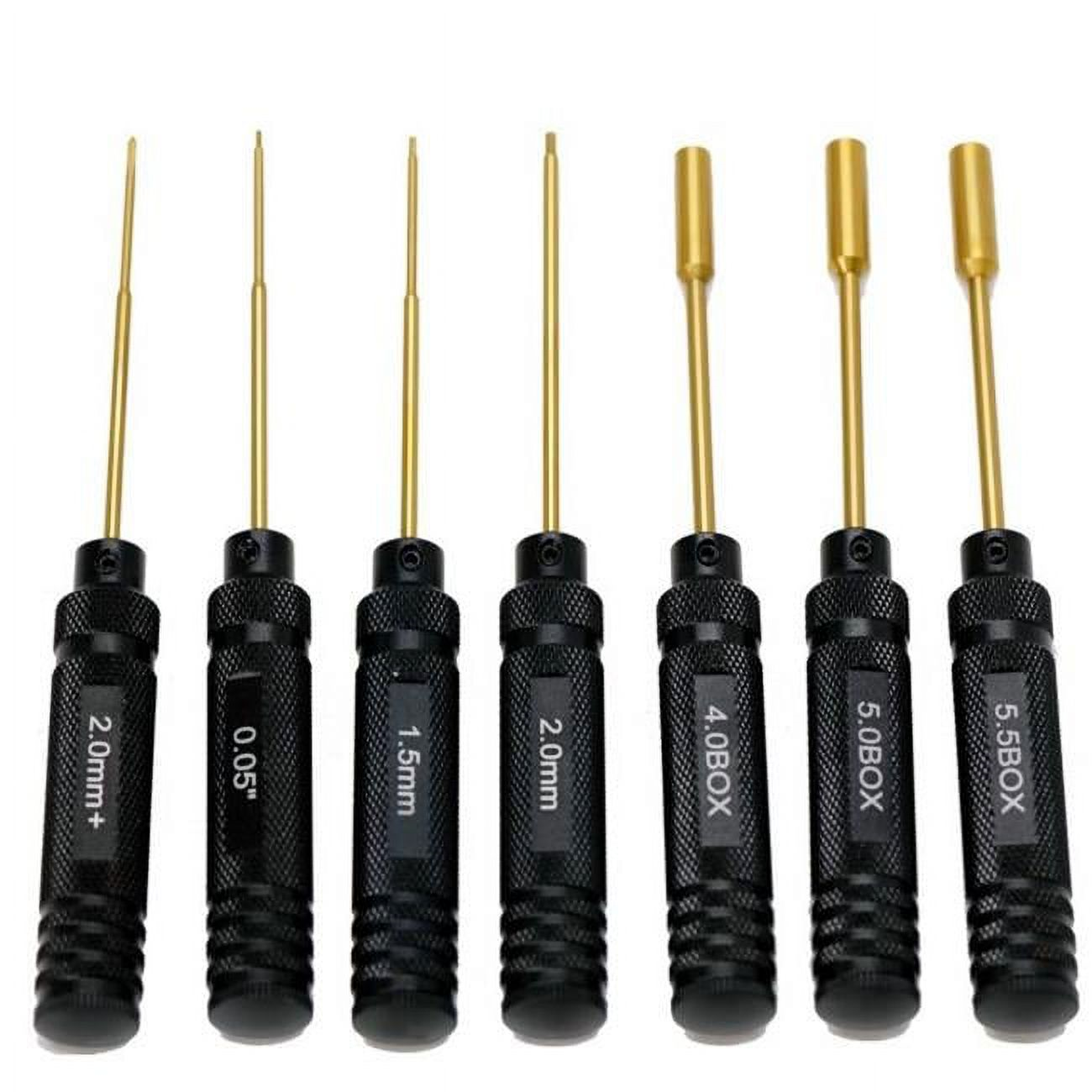 Power Hobby TRX-4M Tool Kit, Nut Drivers 4/5/6mm Hex, 0.05/1.5/2.0 Hex