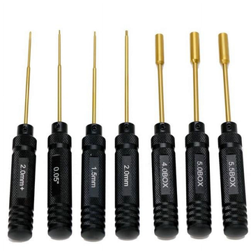 Power Hobby TRX-4M Tool Kit, Nut Drivers 4/5/6mm Hex, 0.05/1.5/2.0 Hex