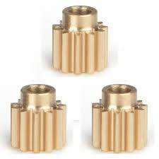 Powerhobby Brass 10T Pinion Gear for SCX24 and 1/24 scale crawlers