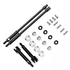 Powerhobby +4mm Wide Steel Drive shaft Axles for Axial SCX24