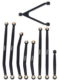 Powerhobby Aluminum High Clearance Chassis Links Set SCX24 Betty Deadbolt
