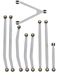 Powerhobby Aluminum High Clearance Chassis Links Set SCX24 Betty Deadbolt