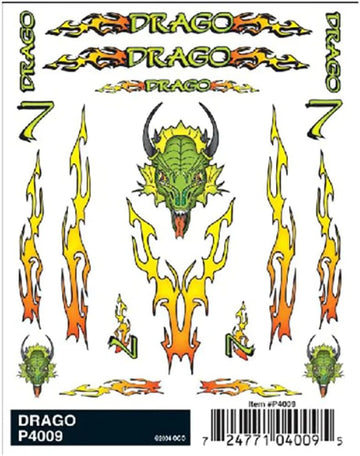 Pinecar Drago Dry Transfer