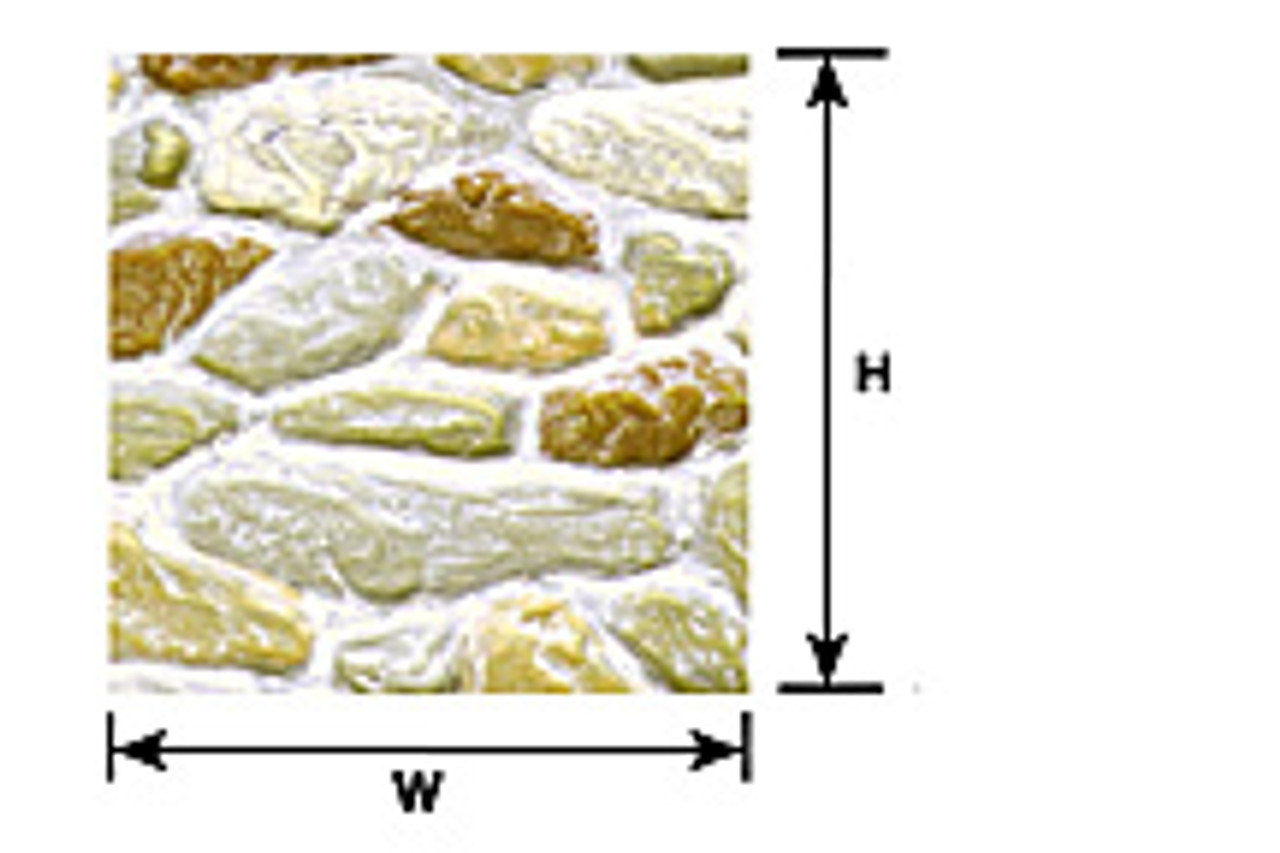 G Field Stone Plastic Pattern Sheet (2)