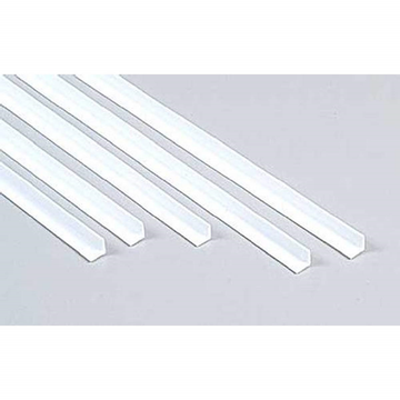 Plastruct Angle Polystyrene 3/16" (5)