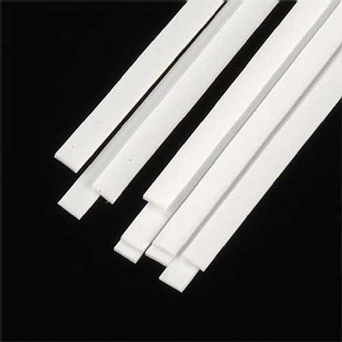 Plastruct Rectangle Strip Stryene .020x.100x10" (10)