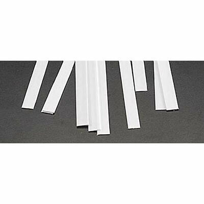 Plastruct Rectangle Strip Styrene .020x1/4"x10" (10)