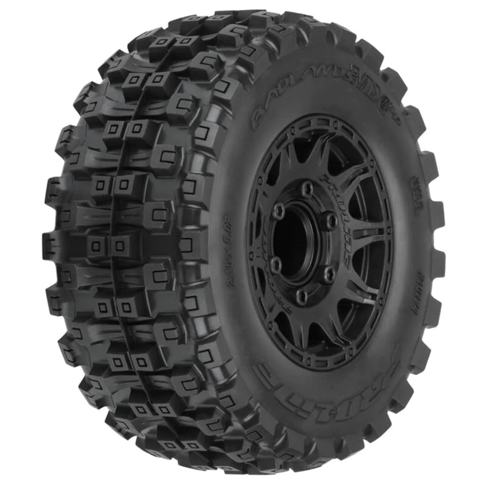 1/10 Badlands MX28 BELTED F/R 2.8" MT Tires MTD 12mm/14mm Raid (2)