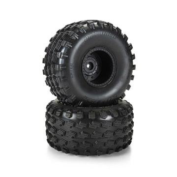 Dirt Hawg 2.0 F/R 2.6 MT Tires Mounted Arrma Stock
