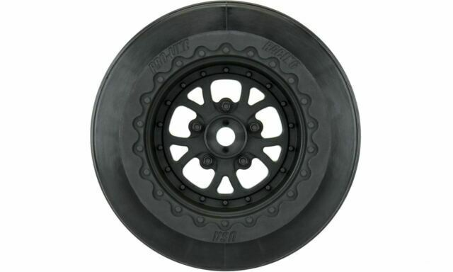 1/10 Pomona Drag Spec Rear 2.2"/3.0" 12mm Drag Wheels (2) Black