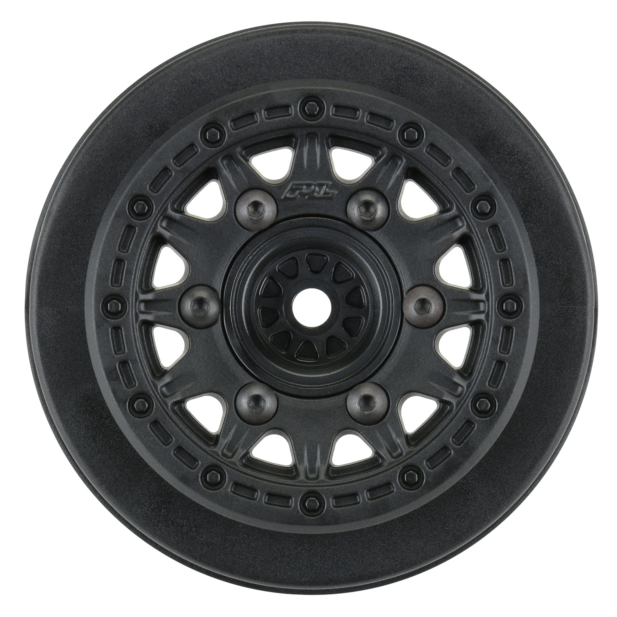 1/10 Raid Front/Rear 2.2"/3.0" 12mm Short Course Wheels (2) Black