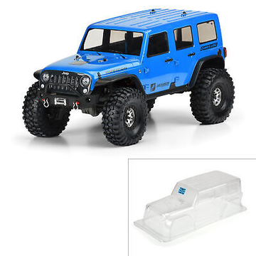 1/10 Jeep Wrangler Unlimited Rubicon Clr Body 12.8