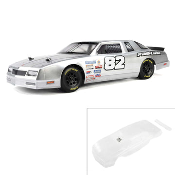 Pro-Line Racing 1/12 Pre-Cut 1986 Chevy Monte Carlo Clear Body: Losi NASCAR® Race Car