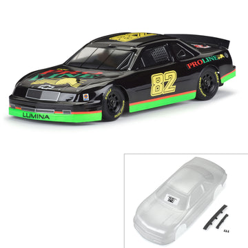 1/12 Pre-Cut 1990 Chevy Lumina Clear Body: Losi NASCAR