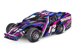 Traxxas Slash Modified BL-2S Pink Dirt Oval Racer