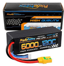 Power Hobby 6500mAh 14.8V 4S 100C LiPo Battery with Hardwired T-Plug Connector