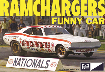 Round 2 MPC Ramchargers Dodge Challenger Funny Car 1:25