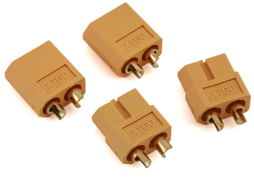 XT60 Connectors (2 Male & 2 Female)
