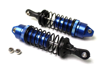 1849BL - Slash 2/4WD Aluminum Front Shock (pr) - Blue