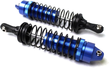 1850BL - Slash 2/4WD Aluminum Rear Shock (pr) - Blue