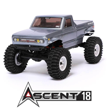 Redcat Ascent-18 1/18 4WD RTR Rock Crawler (Graphite) w/2.4GHz Radio, Battery & Charger