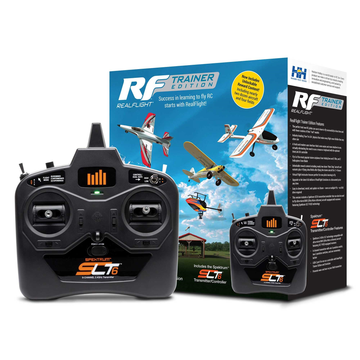 RealFlight Trainer Edition Flight Simulator w/Spektrum SLT6 Transmitter