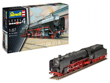 Revell 02171 1/87 Express Train Locomotive BR 02 & Tender 2'2'T30 Model Kit