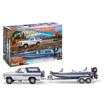 1980 Ford Bronco W/Bass Boat